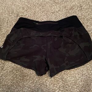 Camouflage. 2 inch inseam.